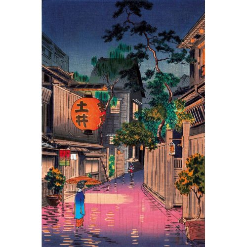 Soiréé à Ushigome - Koitsu -  - puzzle Michèle Wilson 150 pièces