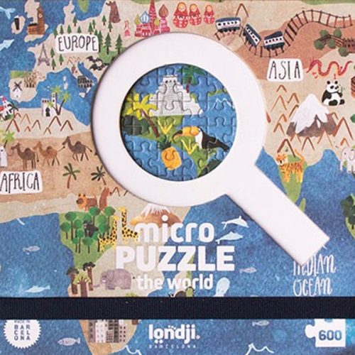 Micropuzzle 600 pcs World